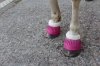 Shires PINK Fleece Top Over Reach Boots